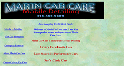 Desktop Screenshot of marincarcare.com